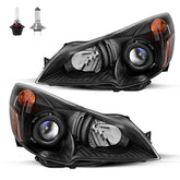 VehicleAid Headlights For 2010-2014 Subaru Legacy/Outback